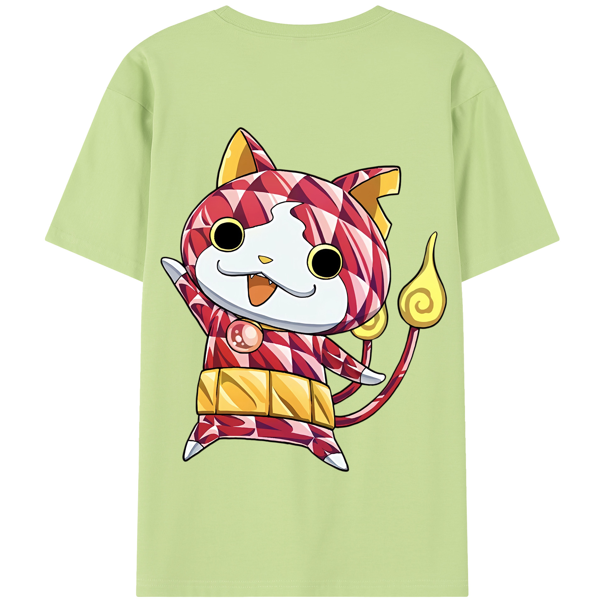 （画像用） 妖怪ウォッチ Yo-kai Watch 綿100％半袖Tシャツ（背面プリント）